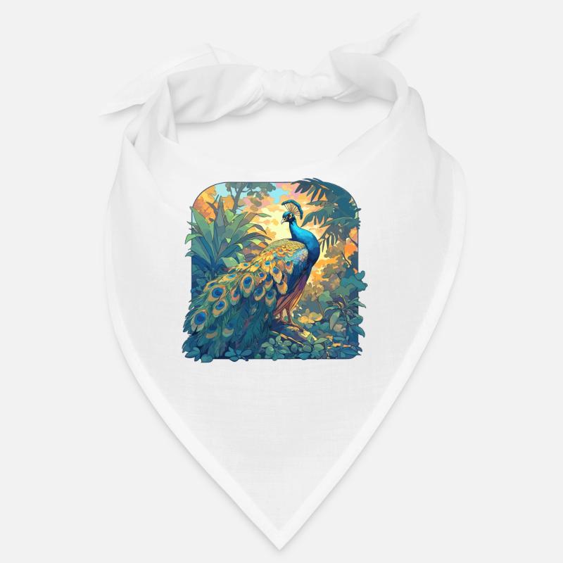 Pfaue Pfau Bandana