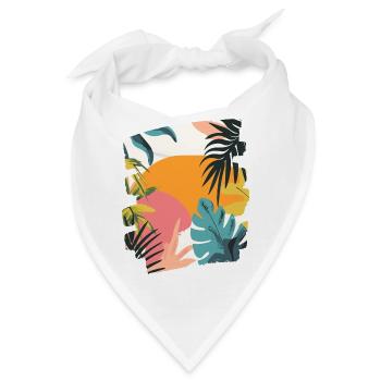 Sommer - Bandana - Weiß - Vorne