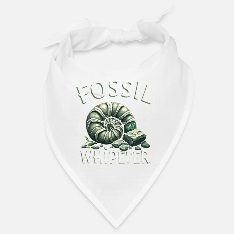 Fossilized Ammonite Collector Prehistoric Bandana