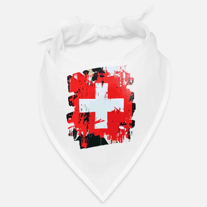 Schweizer Flagge Schweiz Bandana