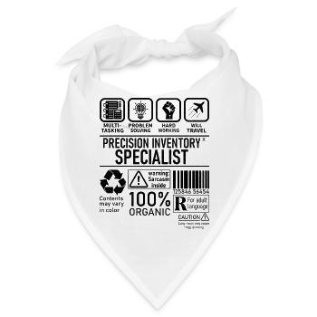 Precision Inventory Specialist multi tasking - Bandana - Weiß - Vorne