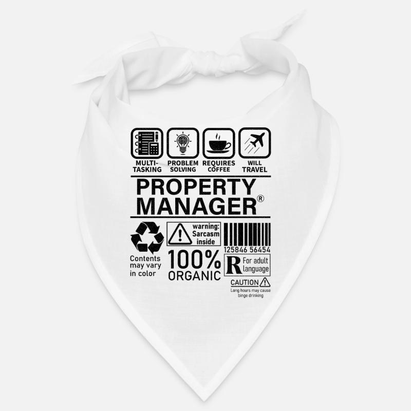 Property Manager Multi Tasking Problem Solving Bandana