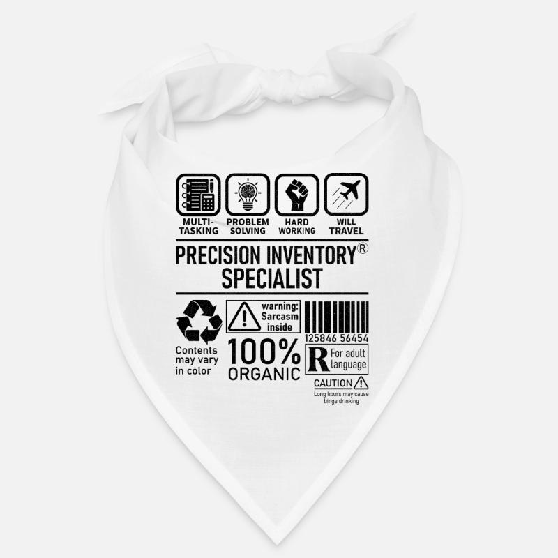Precision Inventory Specialist multi tasking Bandana