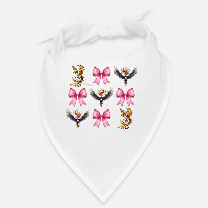 Kokette Bogen Phönix Mythischer Adler Altes Bandana