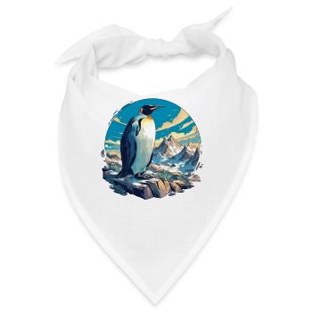Pinguine Pinguin - Bandana - Weiß - Vorne
