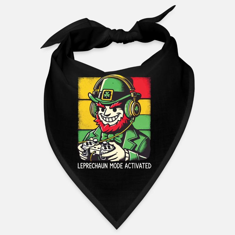 Leprechaun Mode Activated St. Patrick's Day Game Bandana