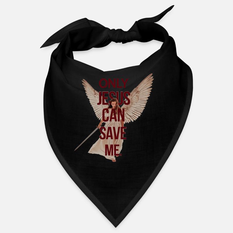 Seul Jésus peut me sauver Conception chrétienne Bandana