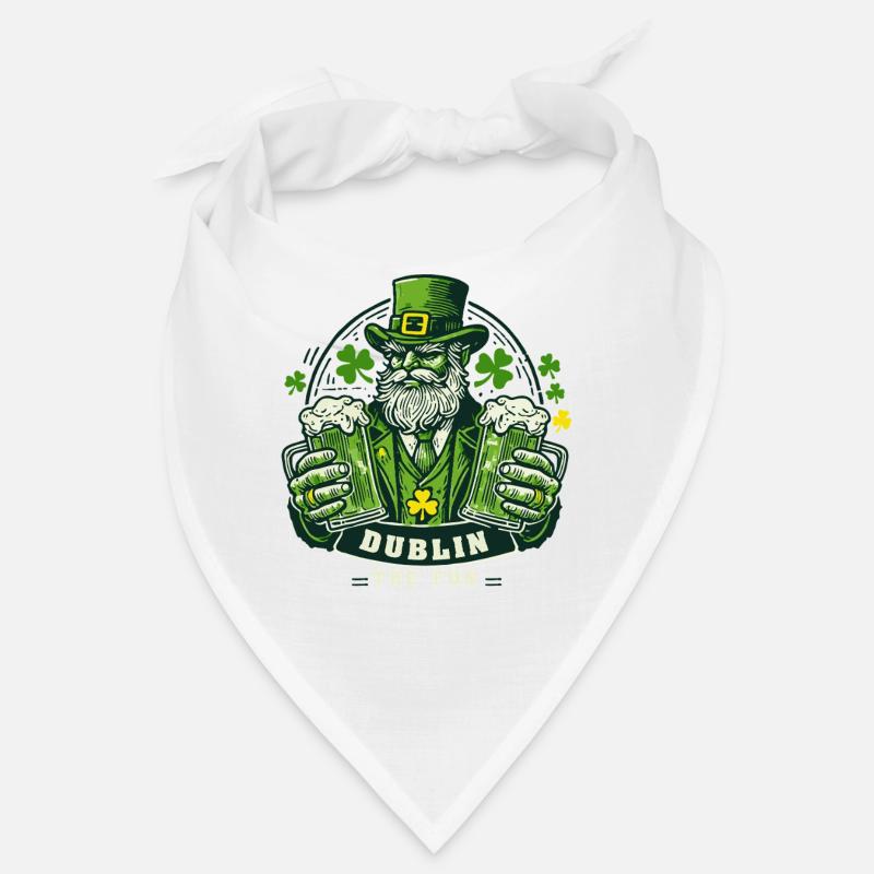 Dublin Der Spaß St. Patrick's Day Stil Bandana