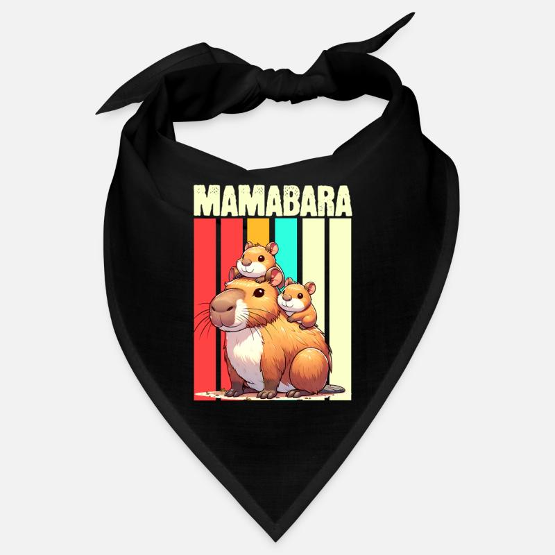 Mamabara Mutter Capybara Bandana