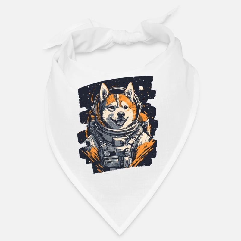 Husky Astronaut Bandana