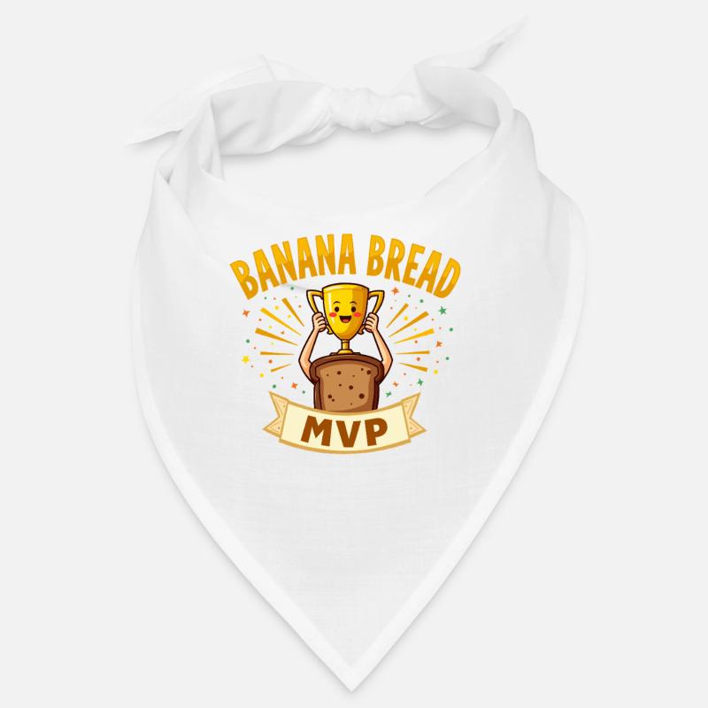 Banana Bread Lover Baking Enthusiast Cozy Bandana