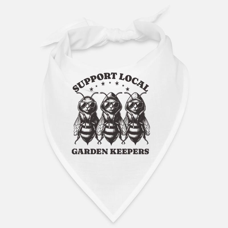 bee Lovers - Support Local garden keepers Bandana