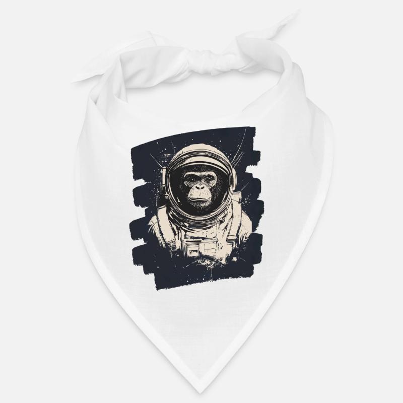 Monkey Astronaut Bandana
