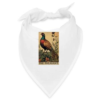 Fasane Fasan - Bandana - Weiß - Vorne
