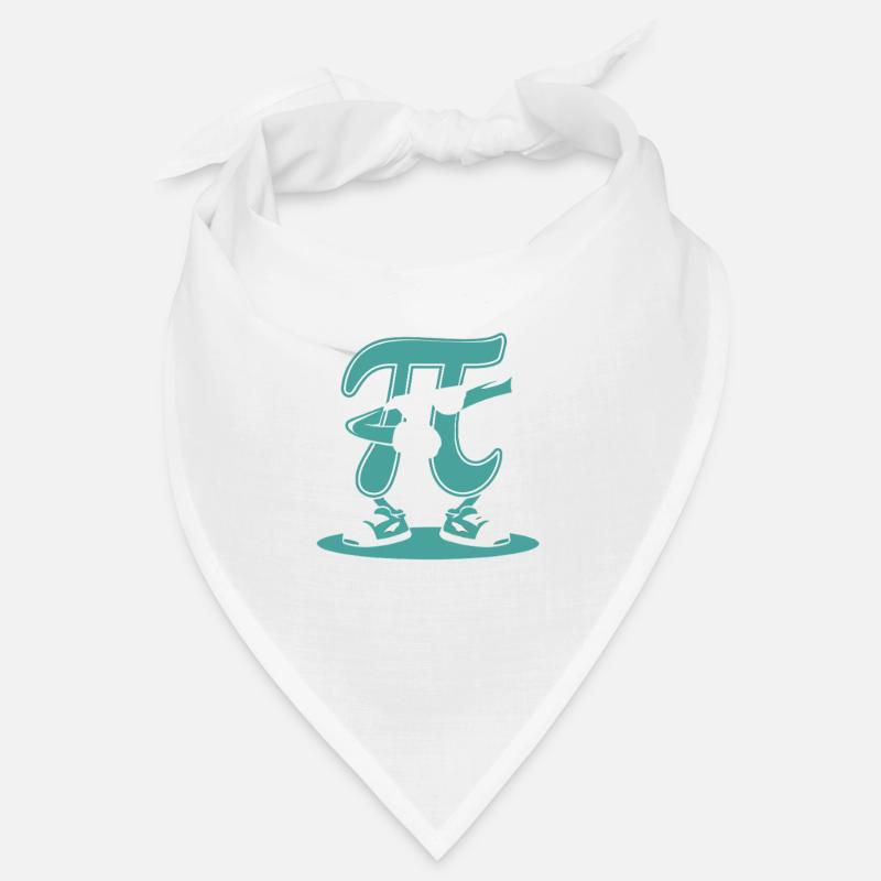 Pi Math - Bandana - blanc