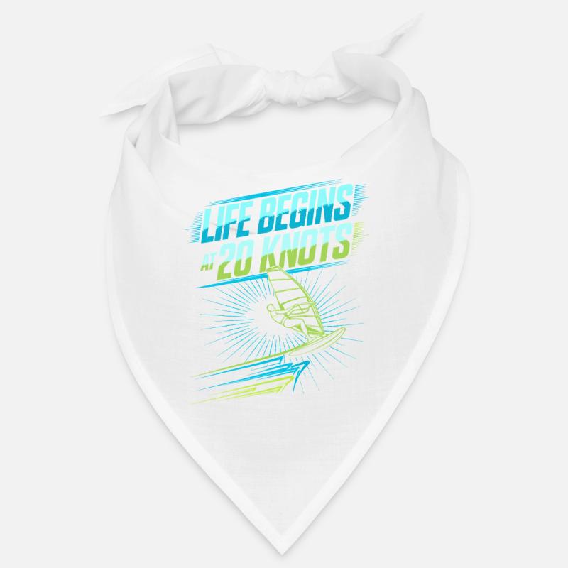 Windsurfing Life Begins At 20 Knots Windsurfer Bandana