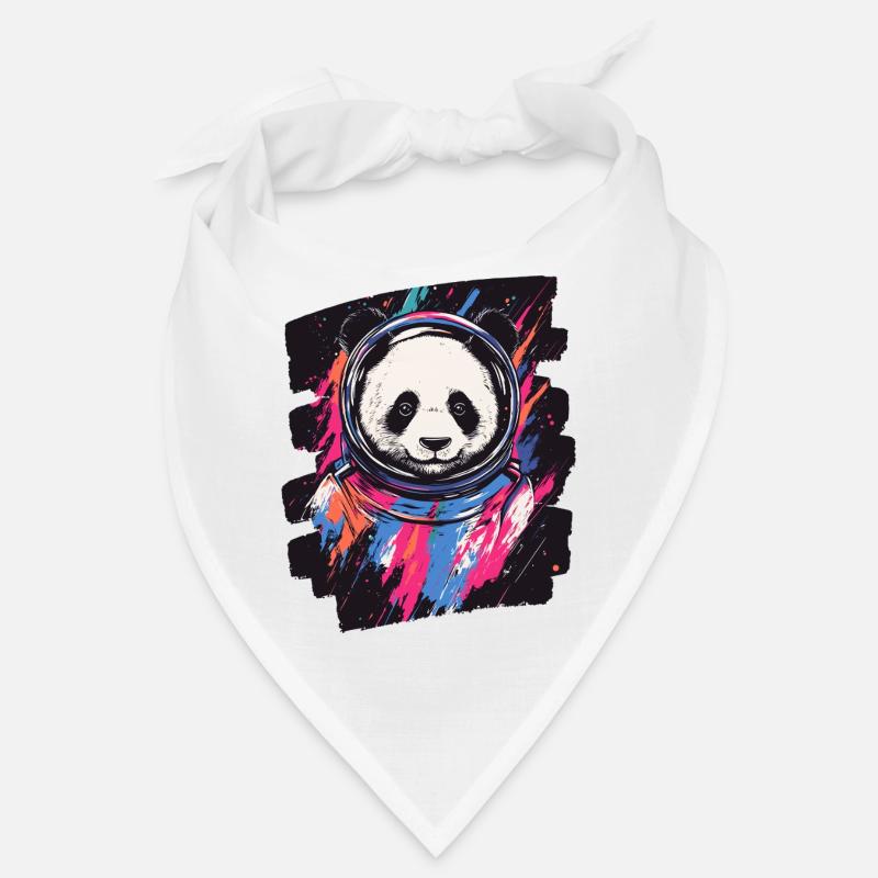 Panda Astronaut Bandana