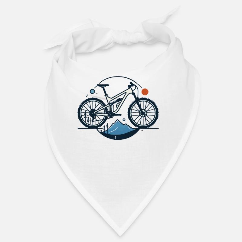 Vélo de montagne Vélo d’aventure Graphique Bandana