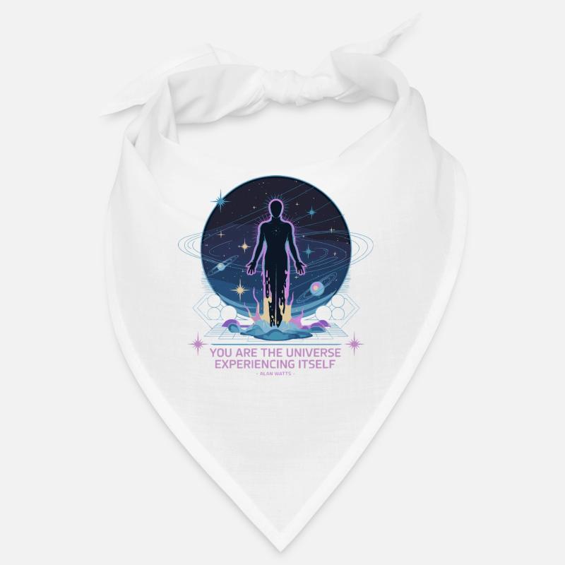 Celestial Being | Alan Watts Quote Design Bandana