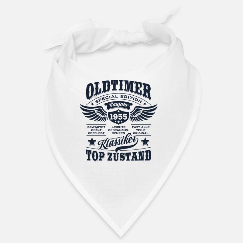Oldtimer Baujahr 1955 - Geburtstag - Geschenk Bandana