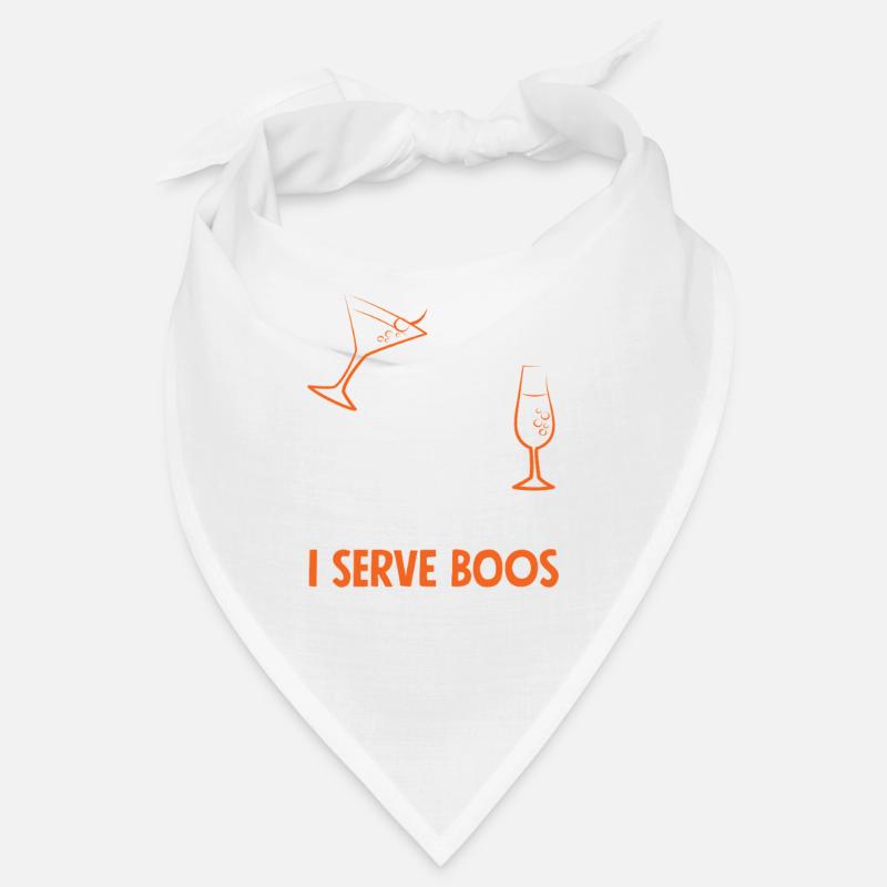 Ghost Bartender Serves Boos Bandana