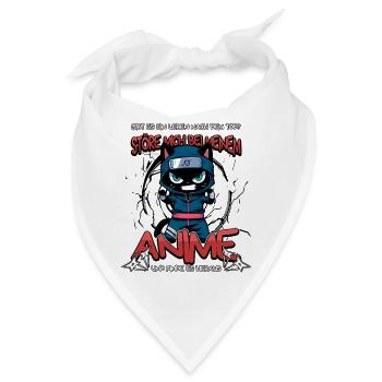 Leben nach dem Tod? Stör mich bei meinem Anime - Bandana - Weiß - Vorne