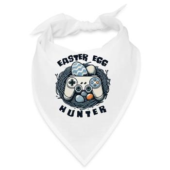 Easter Egg Hunter Gaming Controller Nest - Bandana - Weiß - Vorne
