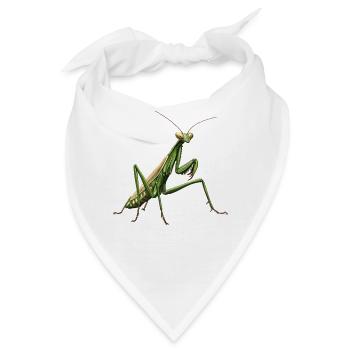Gottesanbeterinnenen Gottesanbeterin - Bandana - Weiß - Vorne