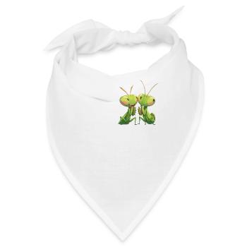 Gottesanbeterinnenen Gottesanbeterin - Bandana - Weiß - Vorne