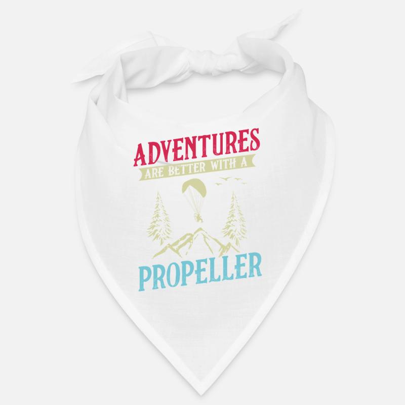 Abenteuer sind besser mit einem Propeller Bandana