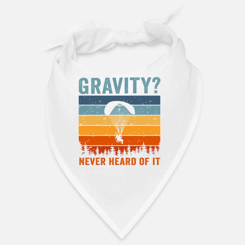 Lustiges Paramotor Gravitations-Meme Bandana