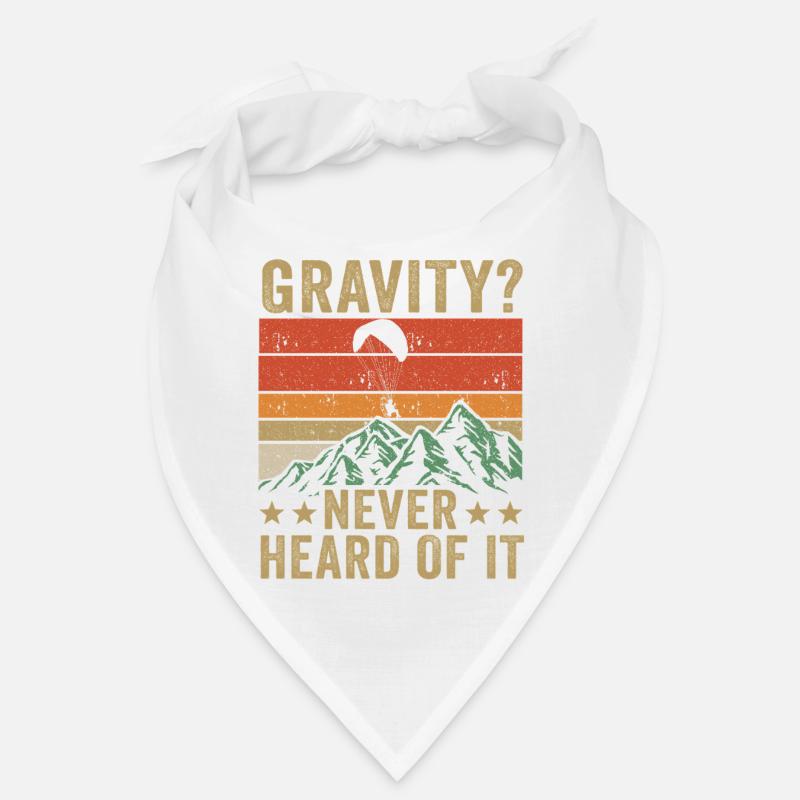 Mème hilarant de gravité de paramoteur Bandana