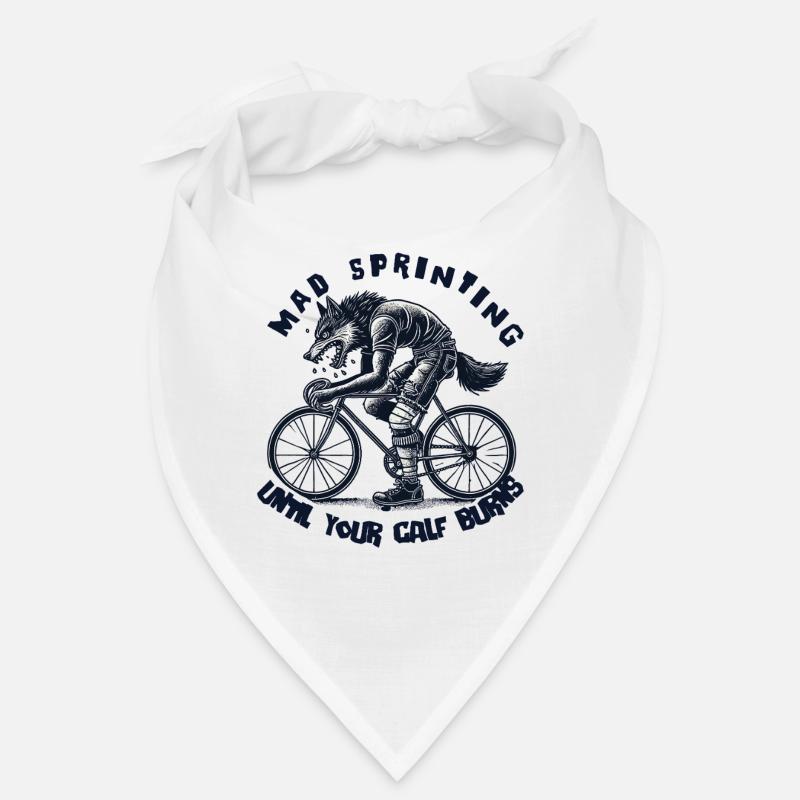 Vélo de sprint fou jusqu’à ce que votre jambe apporte Bandana