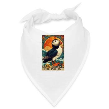 Papageientaucher - Bandana - Weiß - Vorne