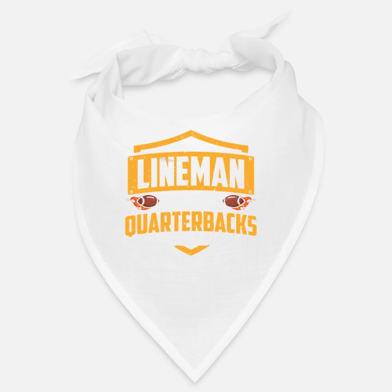 Lineman Parce que les quarterbacks ont besoin de héros Bandana