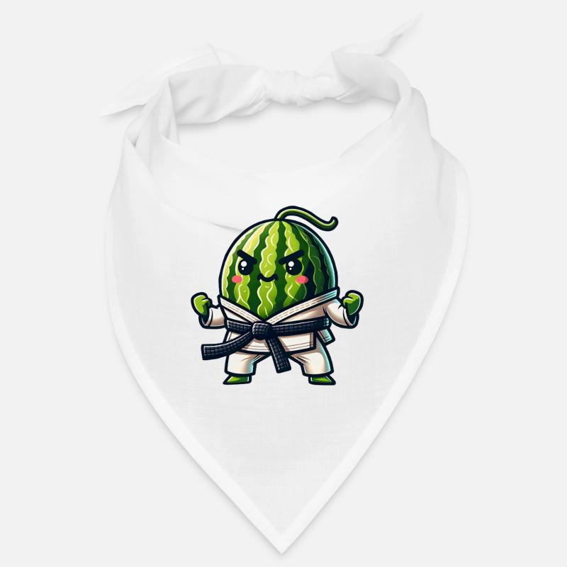 Karate Wassermelone Meister Kampfkunst Bandana
