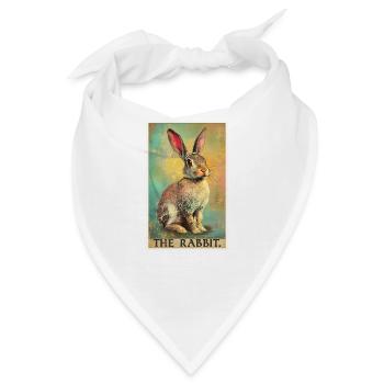 Hasen Hase - Bandana - Weiß - Vorne