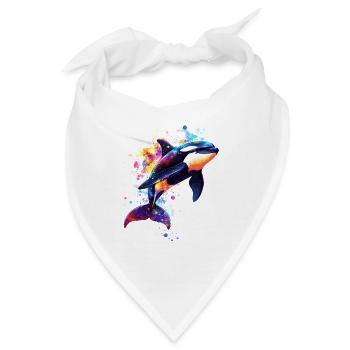 Orca - Bandana - Weiß - Vorne
