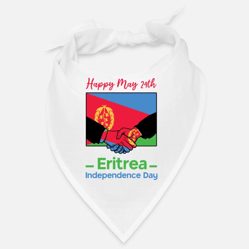 Motif de poignée de main du jour de l’indépendance de l’Érythrée Bandana