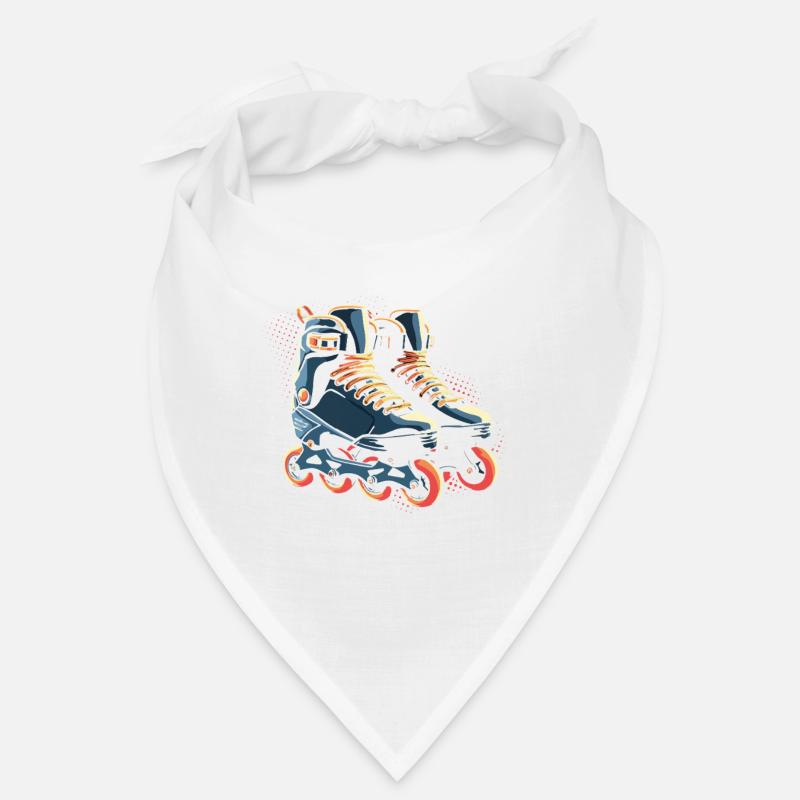 Inline Skating Rollerblading Inline Skates - Bandana - Weiß