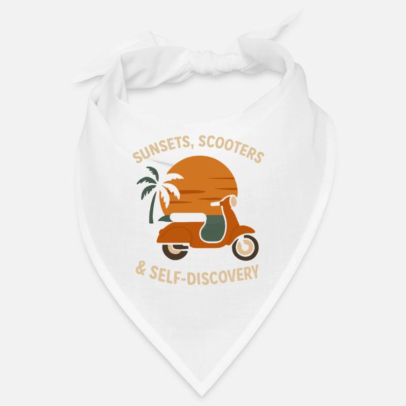 Sunsets, scooters & self-discovery Bandana