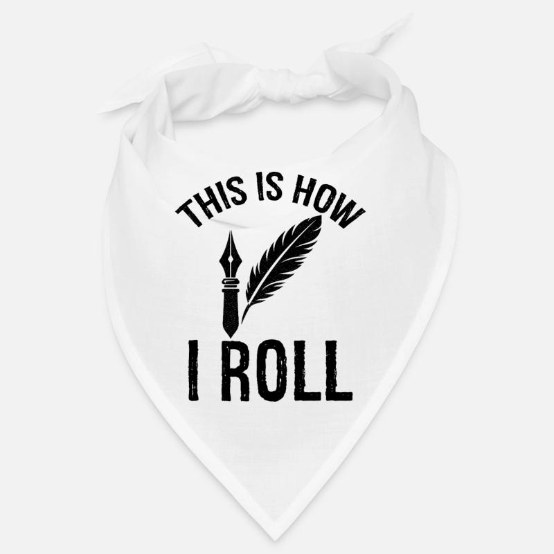 this is how I roll Author Bandana