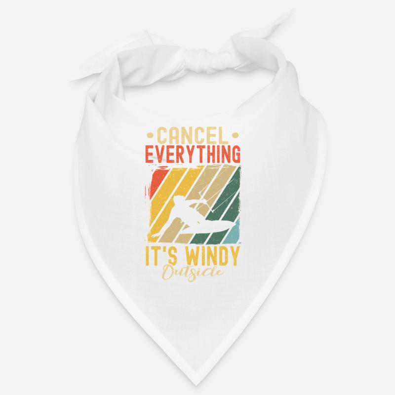 Kitesurfing Cancel everything, it's windy outside Bandana