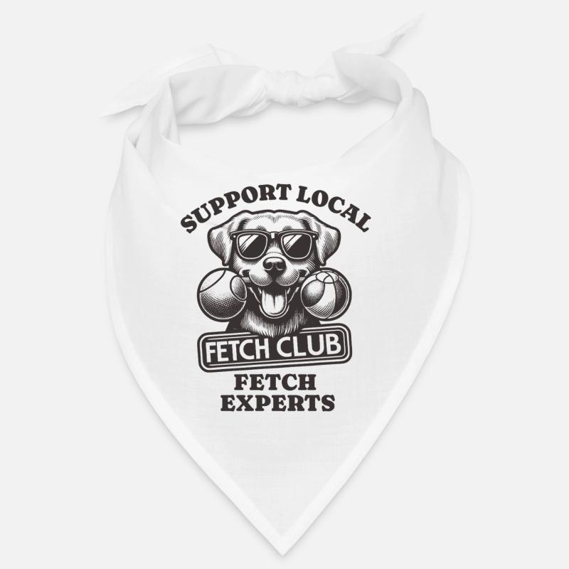 Support Local Fetch experts Labrador Retriever Bandana