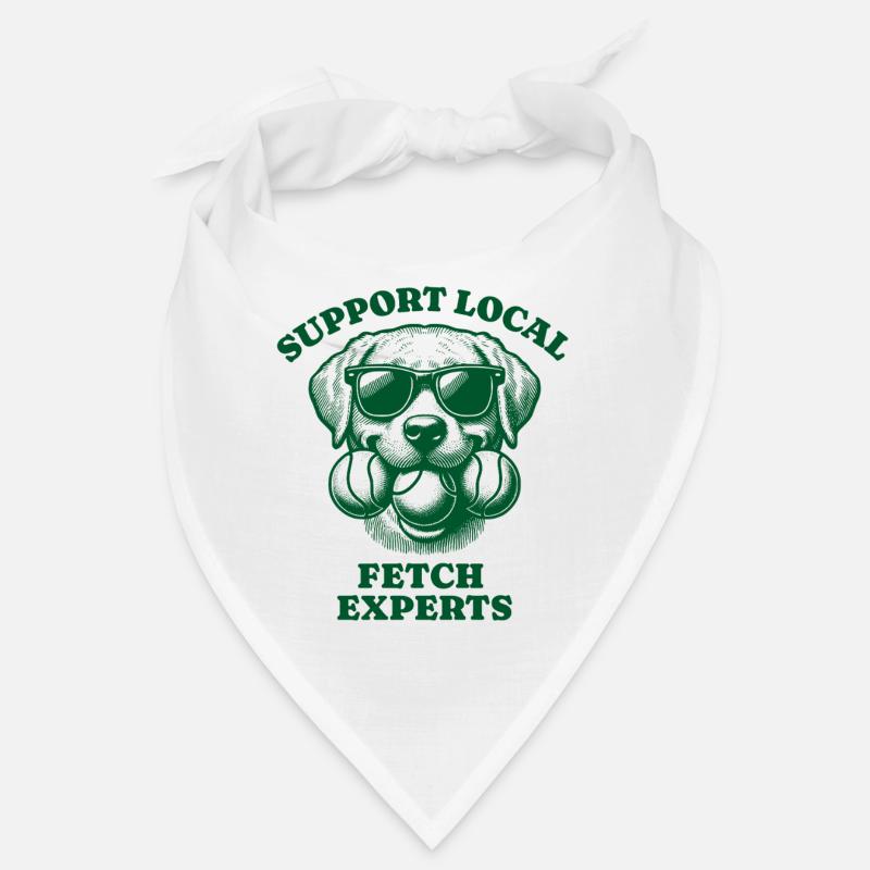 Support Local Fetch experts Labrador Retriever Bandana