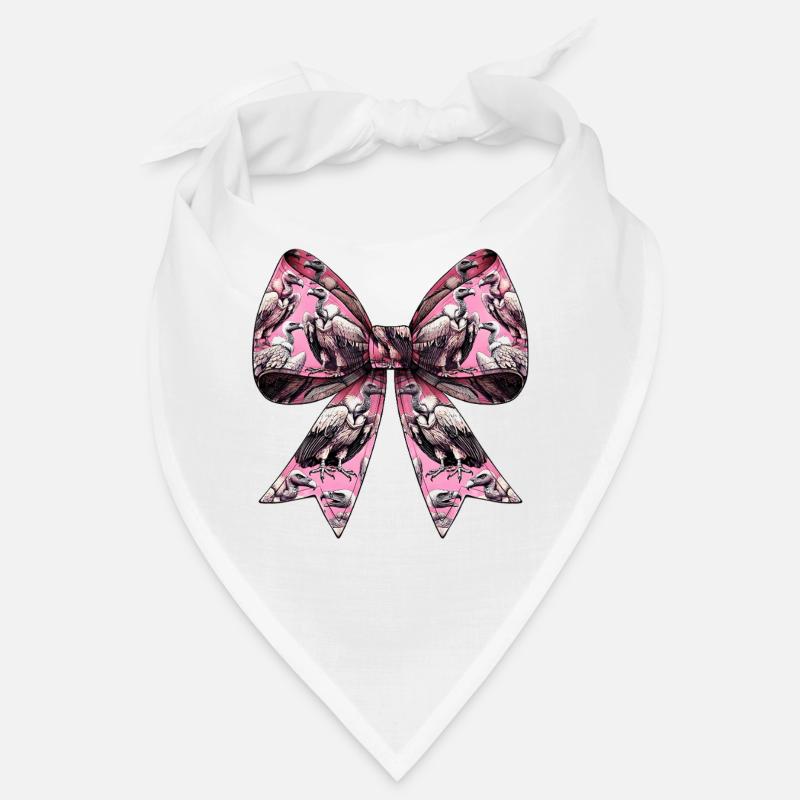 Coquette Bogen Geier Vogel Muster Mädchen Mama Bandana