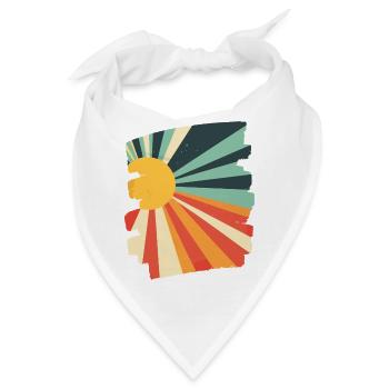 Sommer Sonne - Bandana - Weiß - Vorne