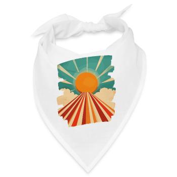 Sommer Sonne - Bandana - Weiß - Vorne