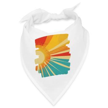 Sommer Sonne - Bandana - Weiß - Vorne