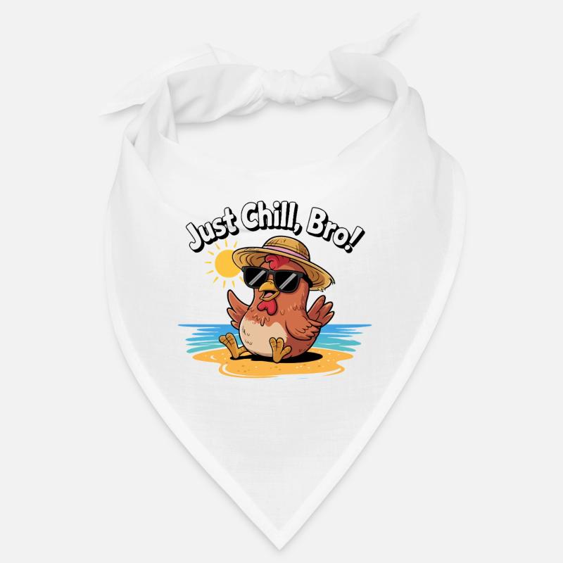 POULET, JUSTE CHILL BRO Bandana